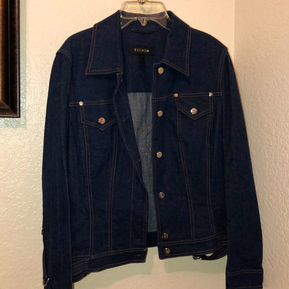 Escada Vintage Jean Jacket